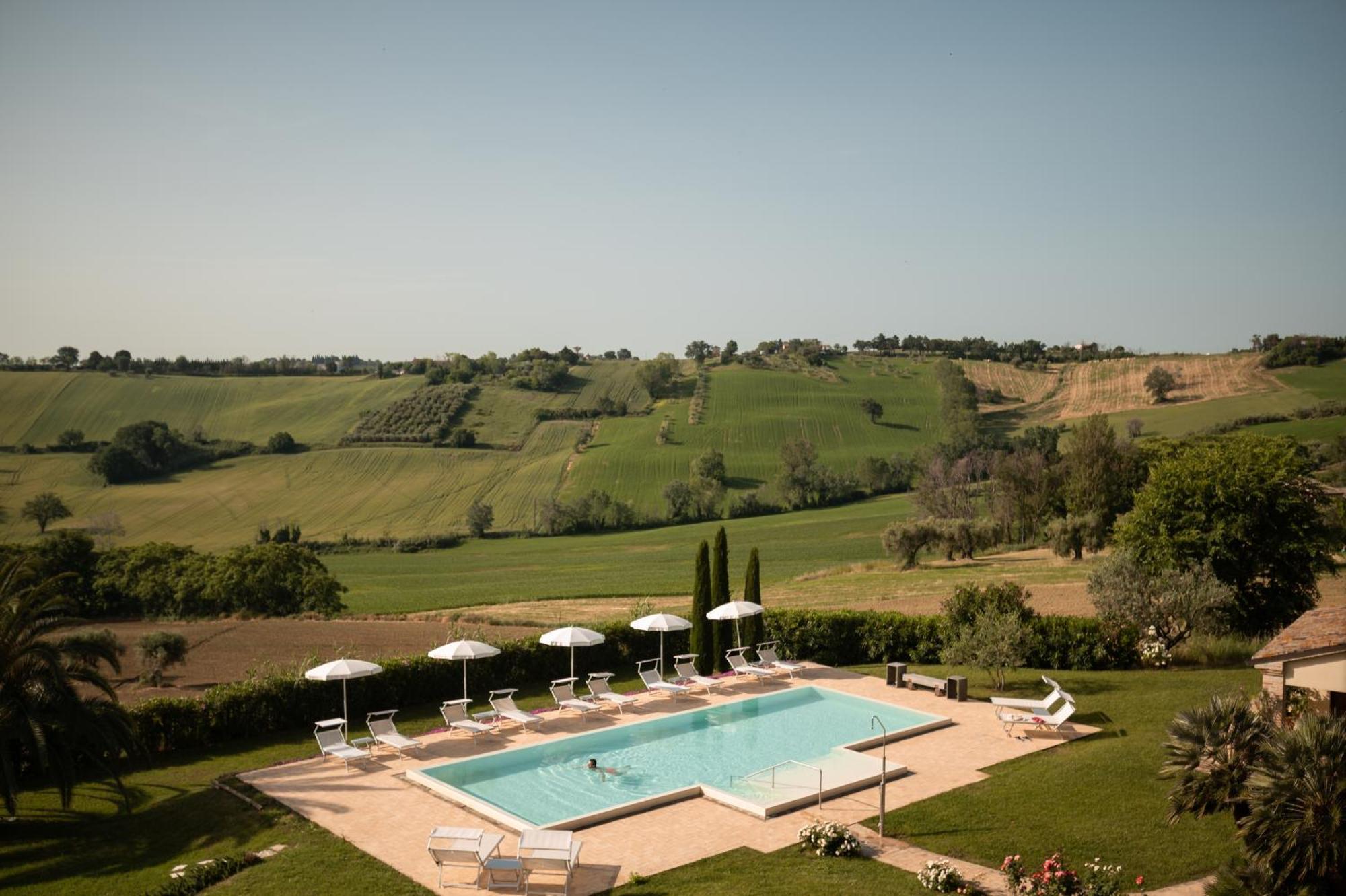 Poggio Antico Apartment Monte San Vito ภายนอก รูปภาพ
